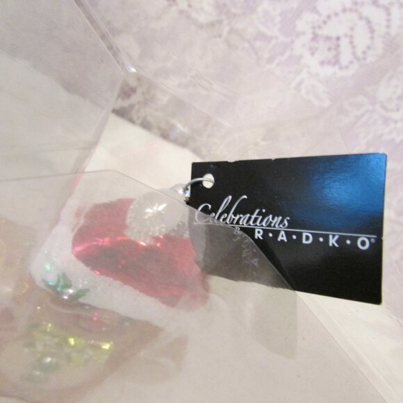 Celebrations By Radko Gingerbread Man Hand Crafted Glass Ornament 2012 - Picture 7 of 8